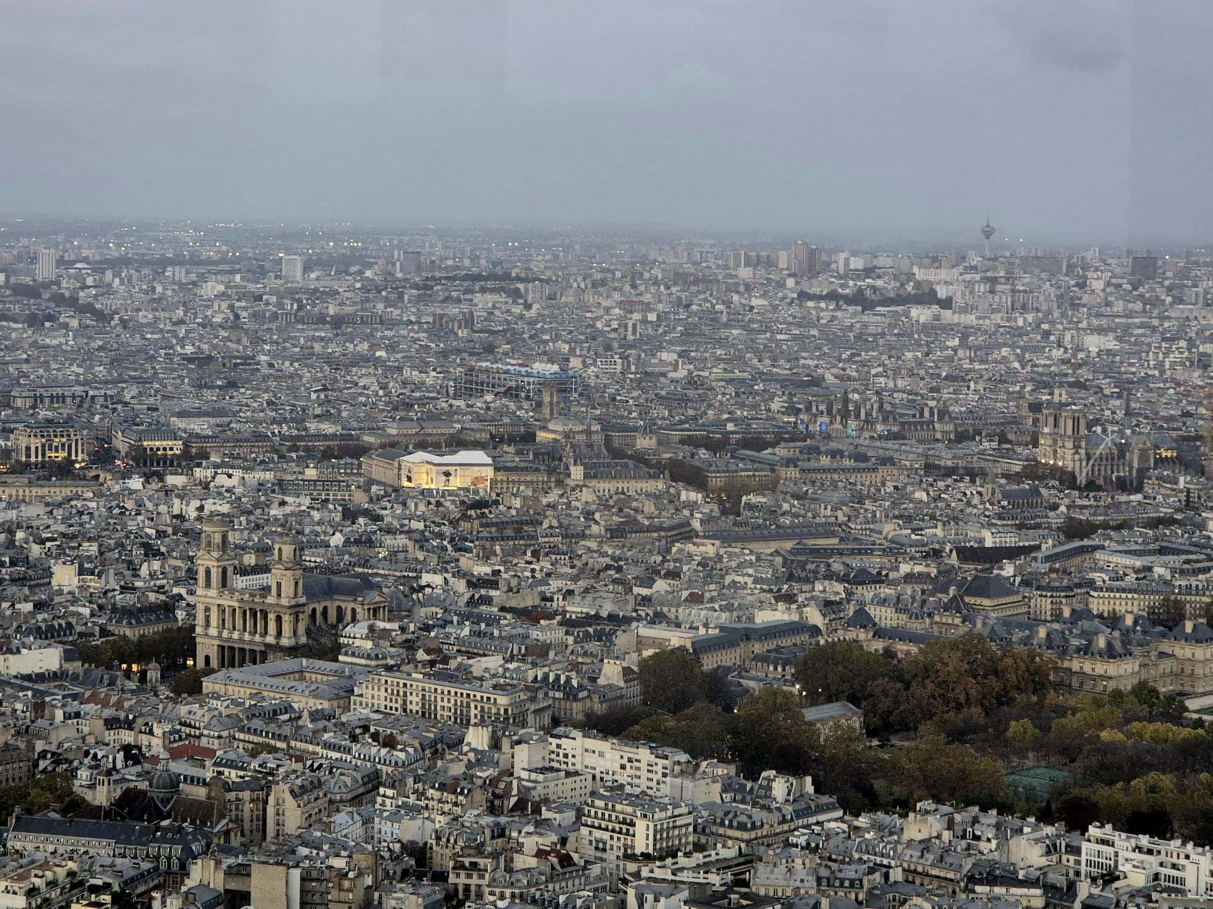 聖敘爾比斯教堂、盧森堡公園、巴黎聖母院